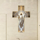 Decoración Retro de Cruz de Jesús para la Pared