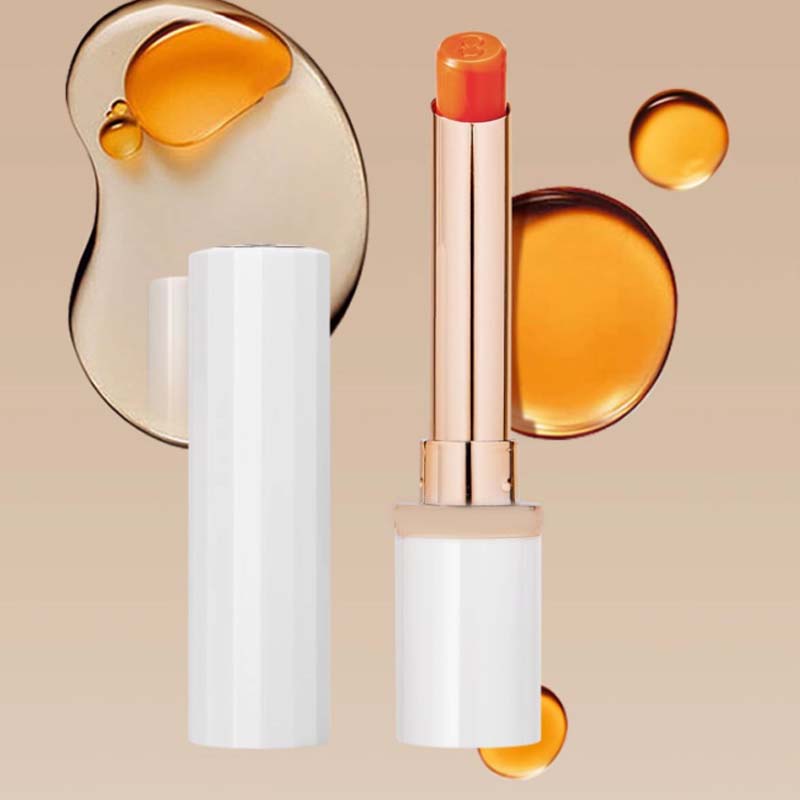 Bálsamo labial hidratante con esencia que cambia de color