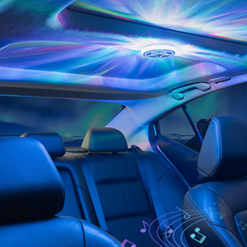 ✨【Luz interior para techo de coche - Recargable magnética multimodo】✨