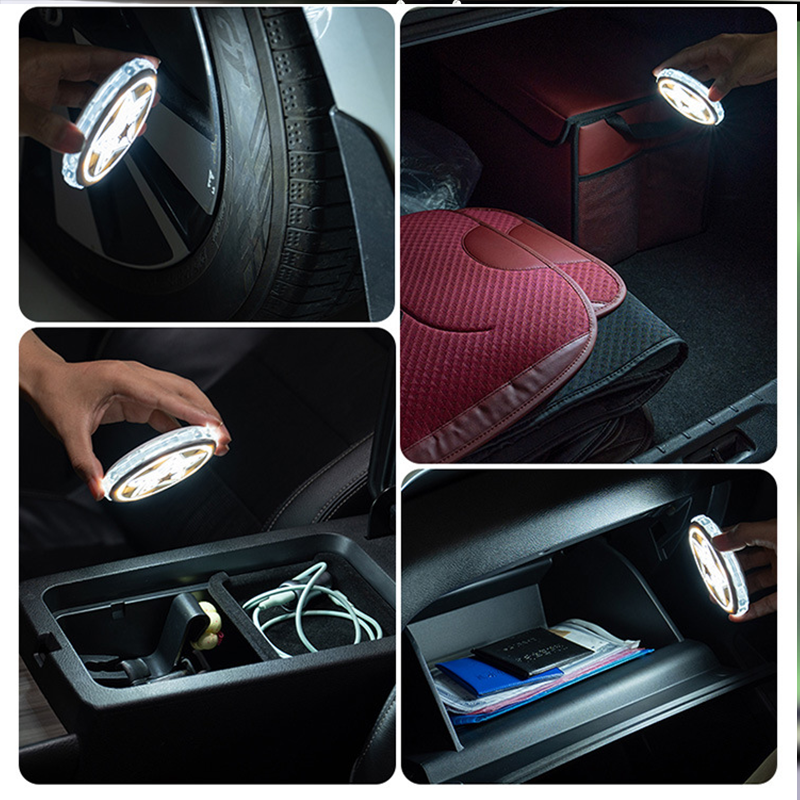 ✨【Luz interior para techo de coche - Recargable magnética multimodo】✨