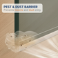 Burletes autoadhesivos para puertas y ventanas