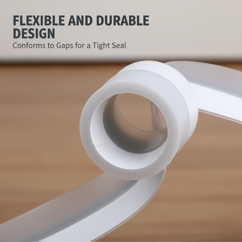 Burletes autoadhesivos para puertas y ventanas