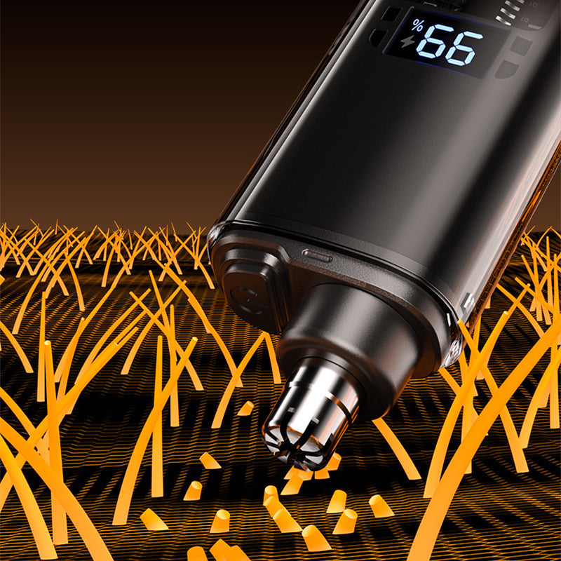🔥 Cortapelos Eléctrico Inteligente para Vello Nasal ✂️💨 ¡Precisión, comodidad y fácil de usar para una experiencia sin irritaciones! 👃🔋