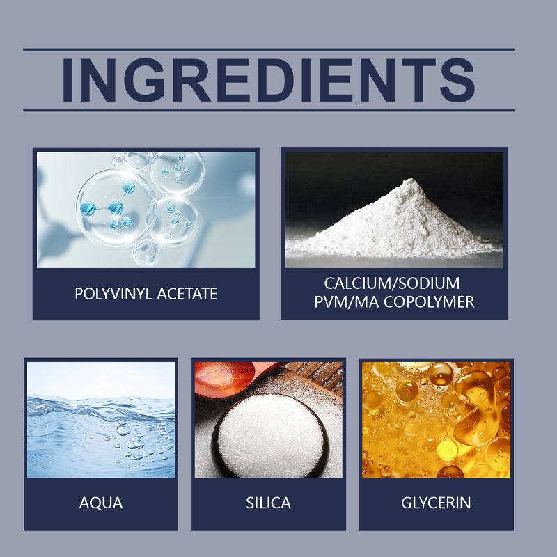Crema adhesiva para dentaduras postizas de fijación fuerte durante todo el día