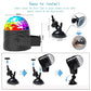Bola de discoteca Colorida Bola mágica giratoria luminosa
