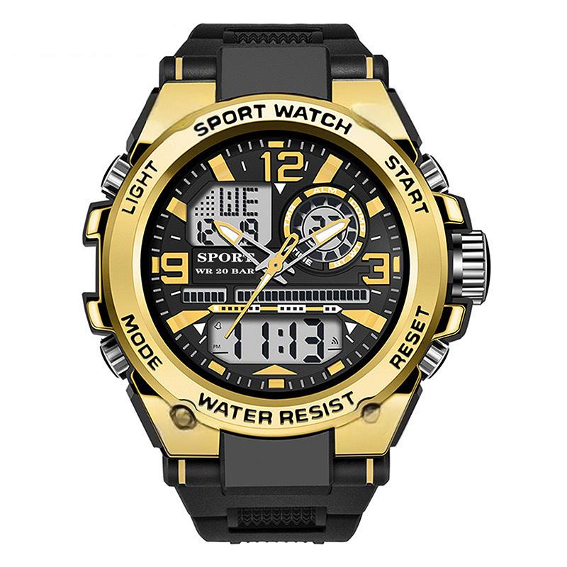 Reloj Deportivo para Hombre Resistente al Agua con Pantalla Luminosa