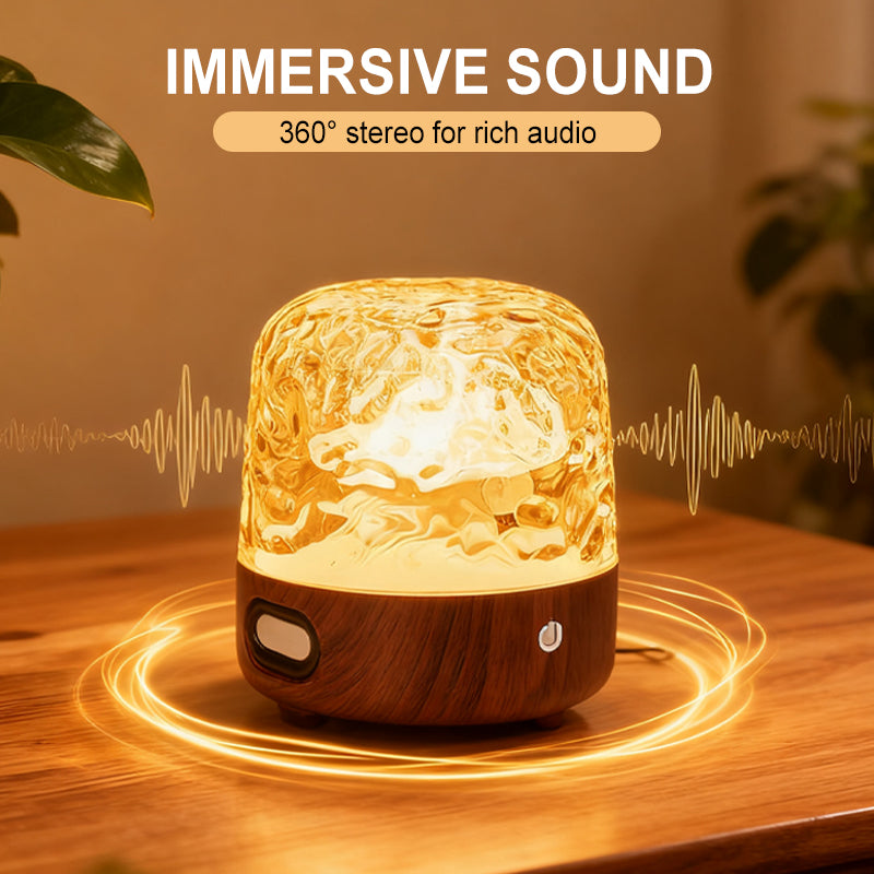 Luz ambiental y altavoz Bluetooth todo en uno