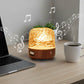 Luz ambiental y altavoz Bluetooth todo en uno