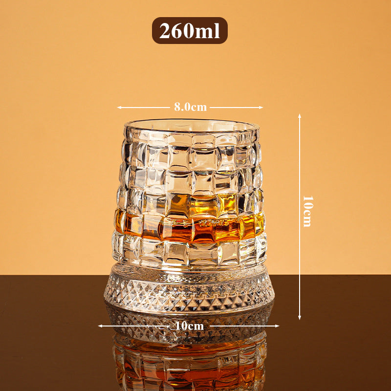 Título del Producto: Vaso Giratorio 360° para Whisky - Compra 2 Envío Gratis