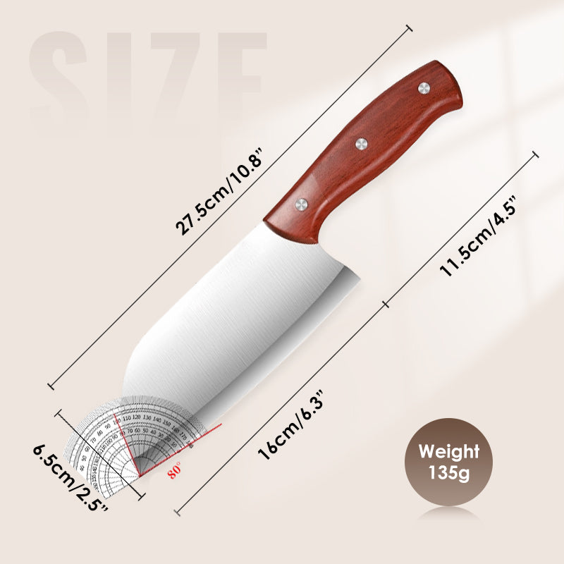 Cuchillo de cocina afilado y multiusos para rebanar