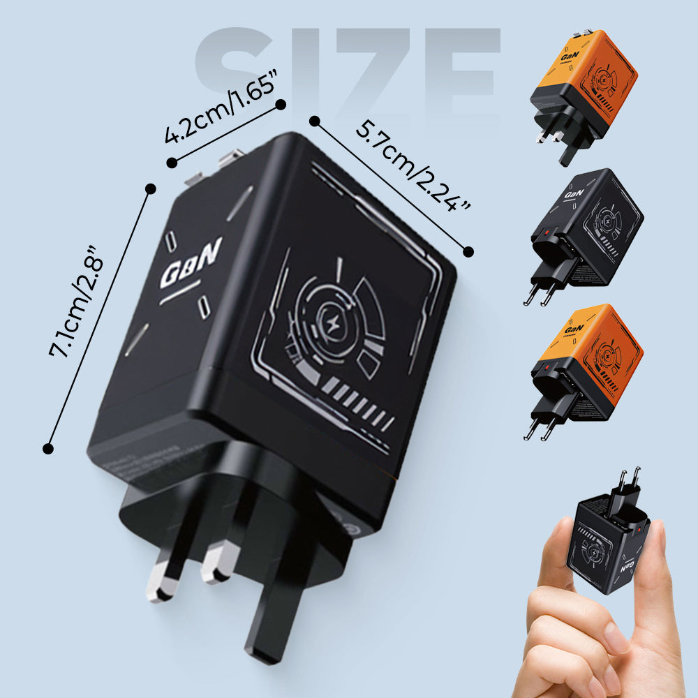 🔥Ofertas increíbles: Cargador de pared retráctil con dos cables