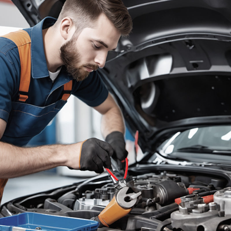 🔥¡50 % de descuento! Juego de herramientas multifuncionales para la reparación de automóviles – 9 en 1, ergonómico y ultra portátil 🔧🚗