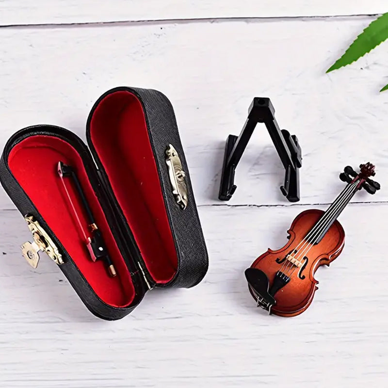 Adorno de violín en miniatura - Regalo de graduación