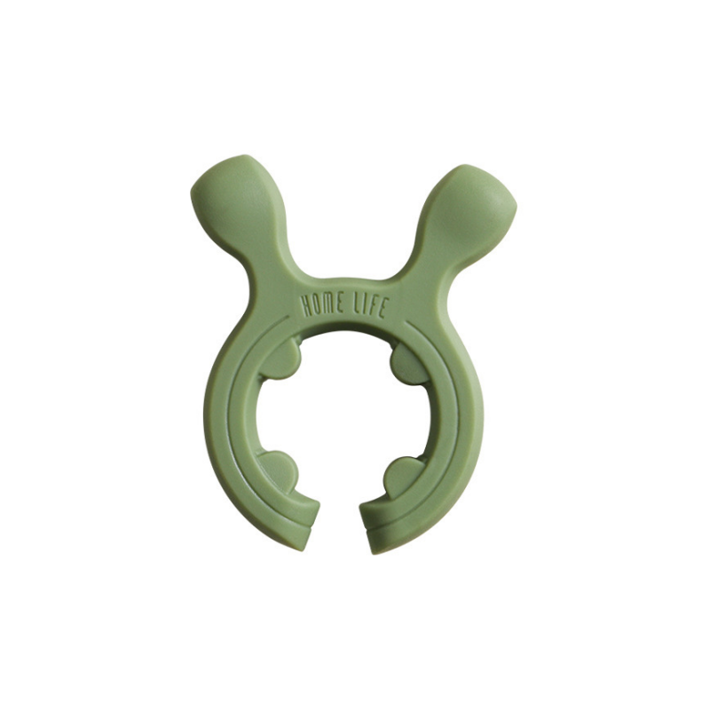 Estante multifuncional de silicona para espátulas y asas de ollas