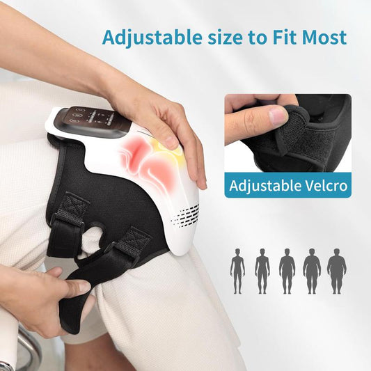 🚨 ¿Dolor de rodilla? ¿Rigidez? 😫 Masajeador SLOK: 3 vibraciones + 3 niveles de calor (105-140 °F) + infrarrojos. Alivio en 15 minutos. 97 % de satisfacción. Oferta: solo quedan 25 unidades. ⚡ Acaba con las molestias en las rodillas.