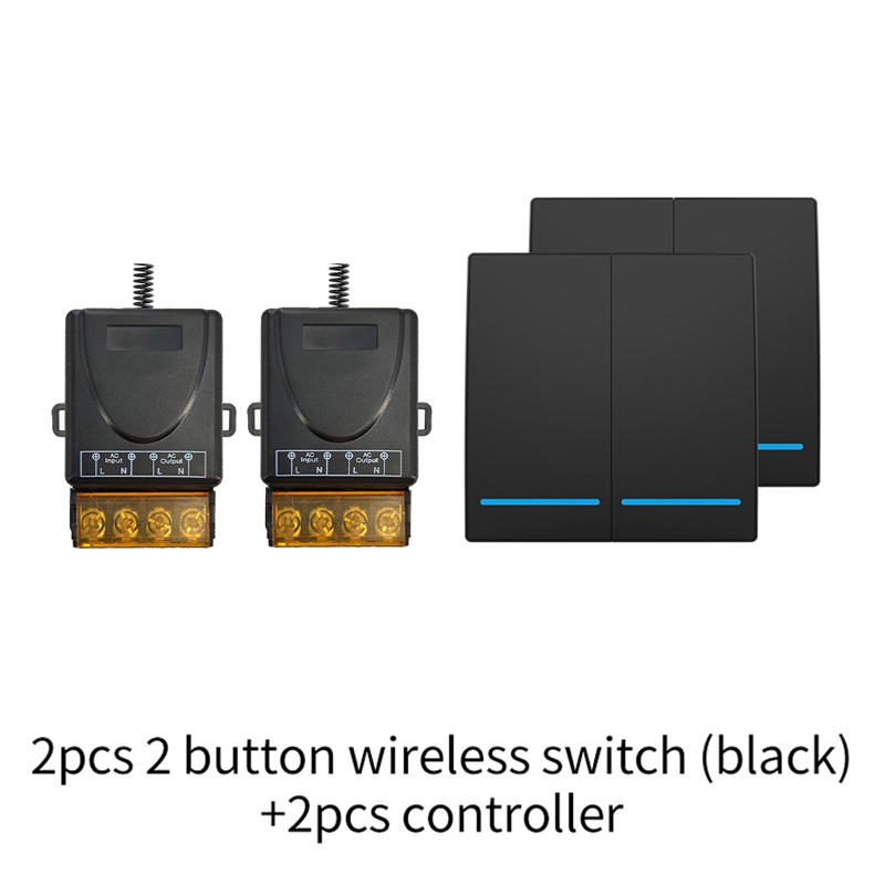 Kit de interruptor de control remoto inalámbrico de alta potencia de 30 A