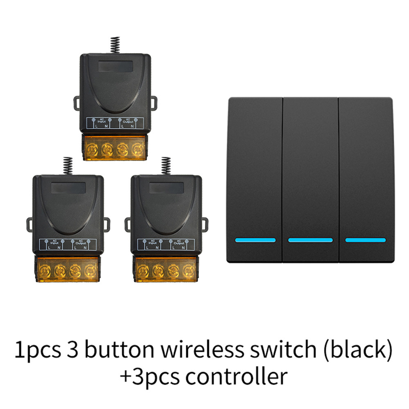 Kit de interruptor de control remoto inalámbrico de alta potencia de 30 A