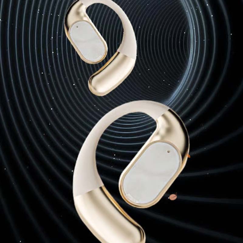 Auriculares inalámbricos ligeros de oído abierto con sonido nítido