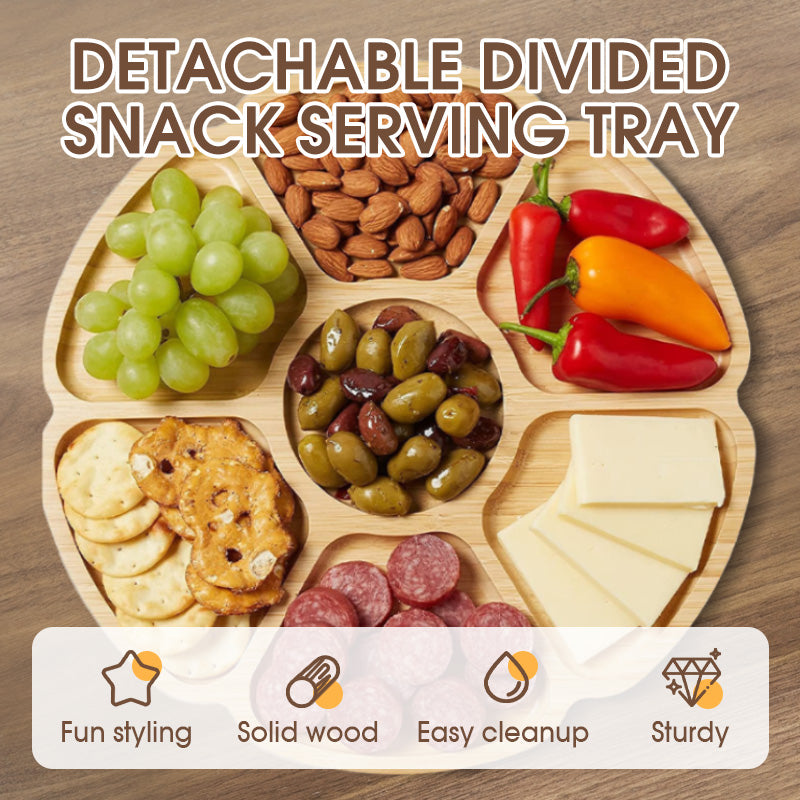 🔥🔥Bandeja para aperitivos desmontable y dividida✨