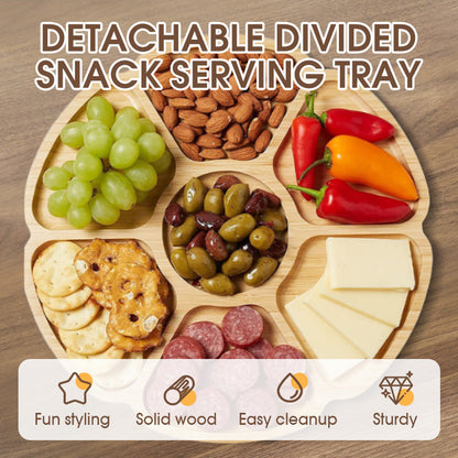 🔥🔥Bandeja para aperitivos desmontable y dividida✨