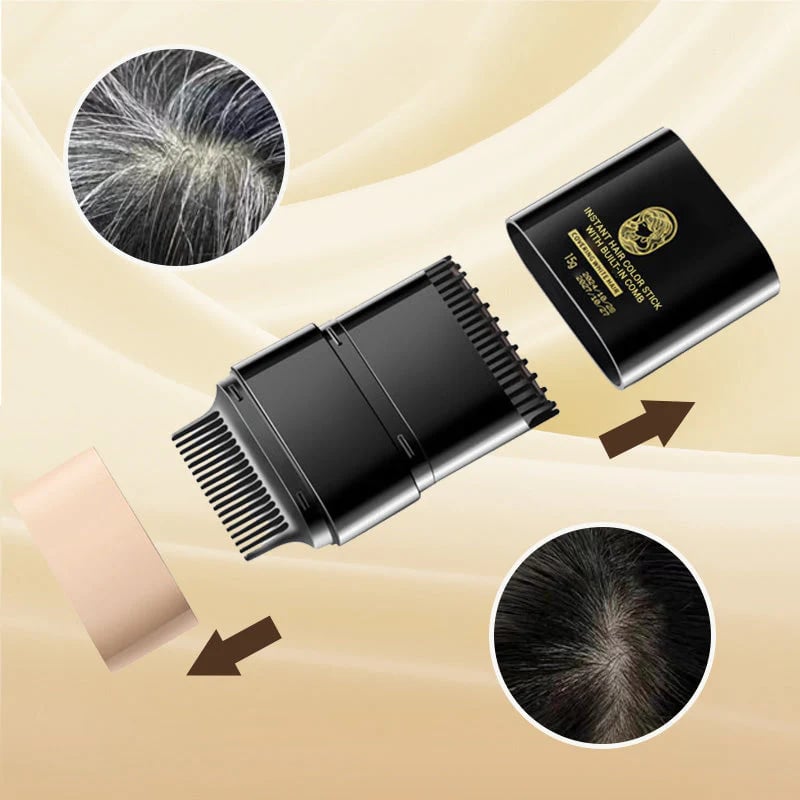 🎉COMPRA MÁS Y LLÉVATE MÁS GRATIS🎁 Barra de tinte instantáneo para el cabello con peine incorporado
