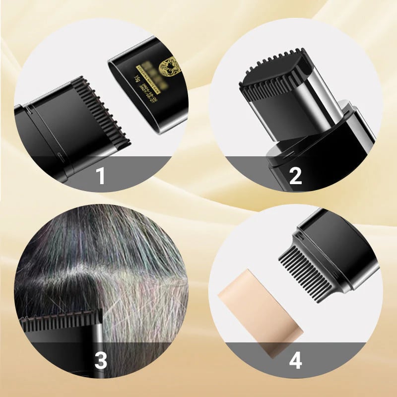 🎉COMPRA MÁS Y LLÉVATE MÁS GRATIS🎁 Barra de tinte instantáneo para el cabello con peine incorporado