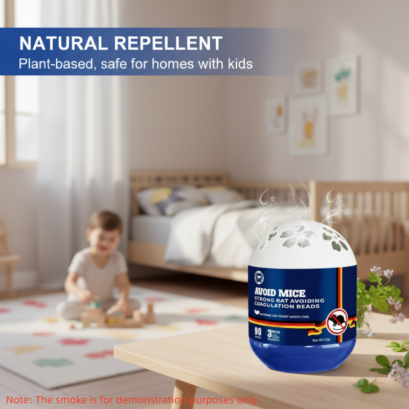 🔥¡Oferta de verano con 50% de descuento!🔥 Gel repelente de ratones de interior a base de plantas.