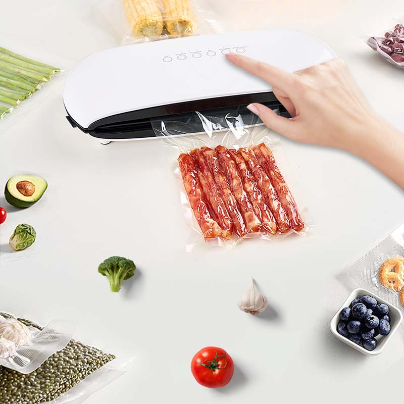 Máquina selladora al vacío con bolsa selladora