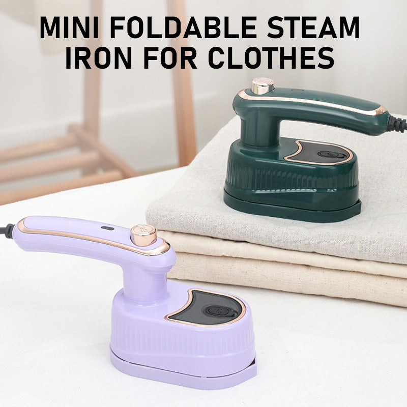Mini Plancha de Vapor Plegable para Ropa