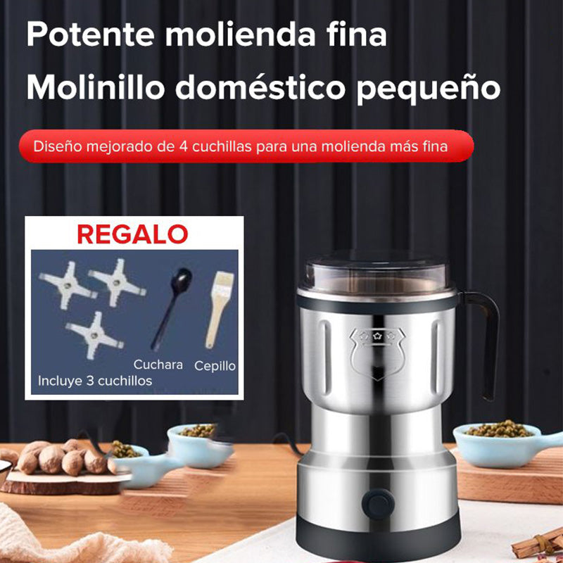 [Molienda eficiente] Molinillo eléctrico multifuncional para uso doméstico