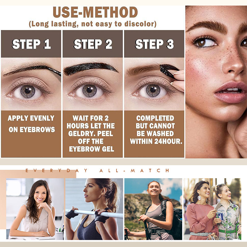 ✨Compra 1, Consigue 1 Gratis✨Gel para Cejas de Desprendimiento Fácil
