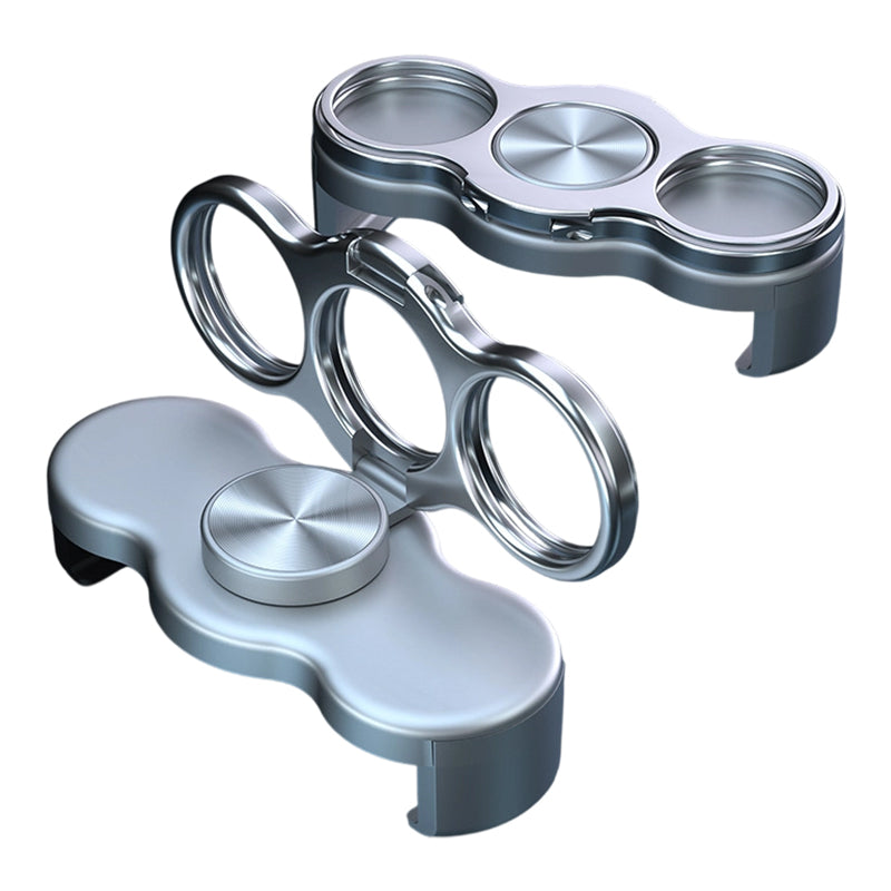 🔥Compre 2 y obtenga 1 gratis🔥 Soporte de clip trasero de tres dedos con anillo doble