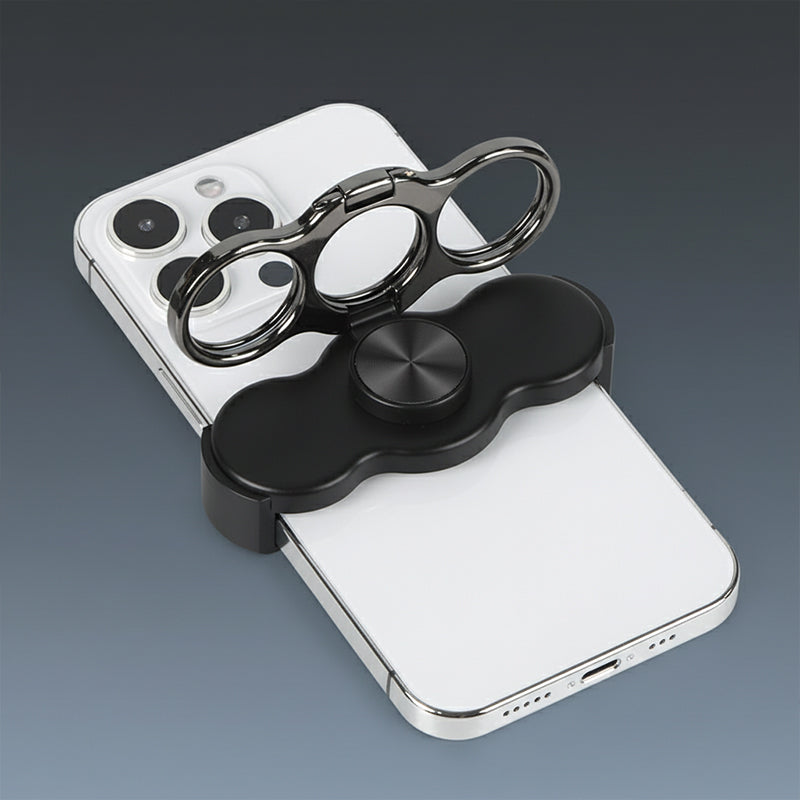 🔥Compre 2 y obtenga 1 gratis🔥 Soporte de clip trasero de tres dedos con anillo doble