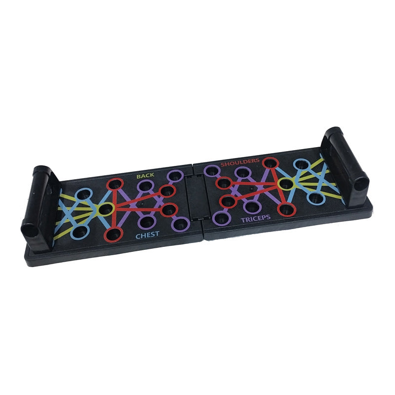 Tabla de push-ups plegable y multifuncional para entrenar