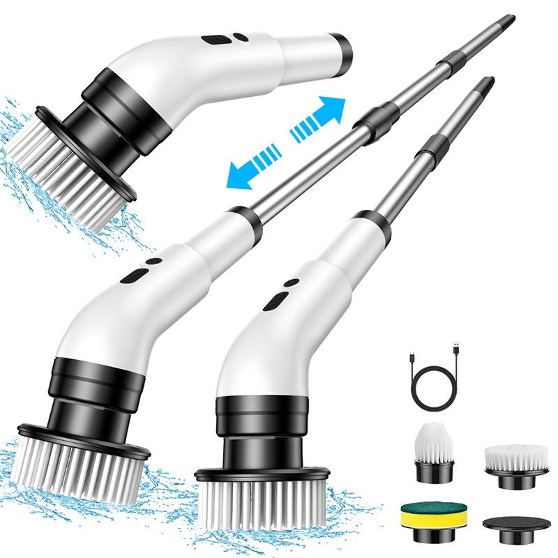 📢📢 ¡50 % DE DESCUENTO! ⏰ Cepillo eléctrico multifuncional: ¡limpieza profunda sin esfuerzo! ✨