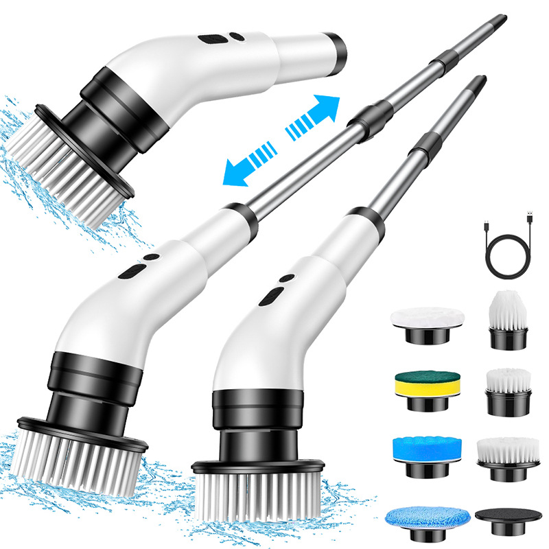 📢📢 ¡50 % DE DESCUENTO! ⏰ Cepillo eléctrico multifuncional: ¡limpieza profunda sin esfuerzo! ✨