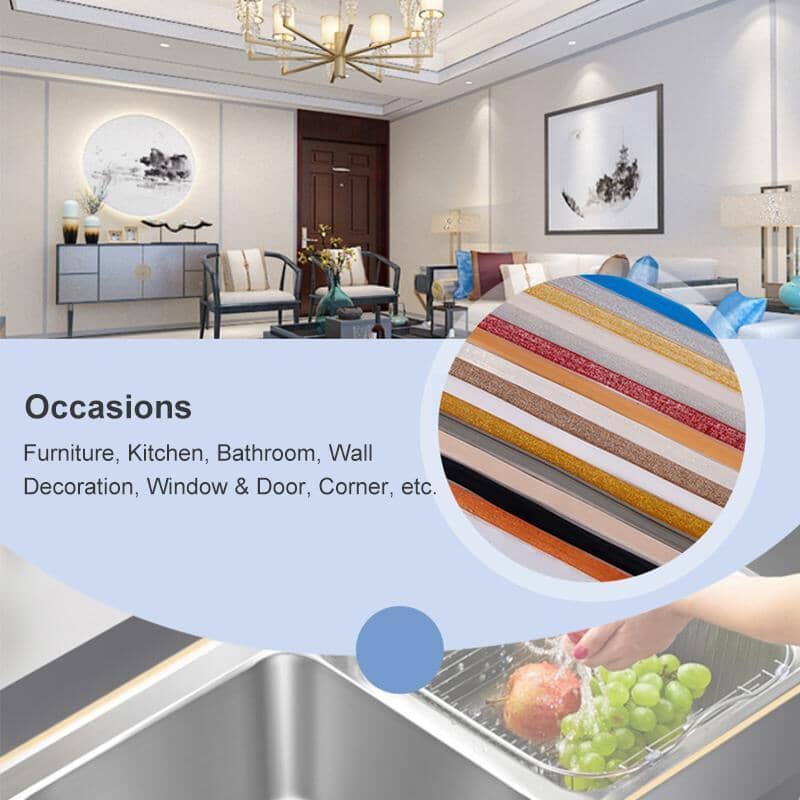 🔥Compra 2 lleva 1 GRATIS⏰Cinta Adhesiva Cerámica Autoadhesiva 6M para Cocina y Decoración de Paredes