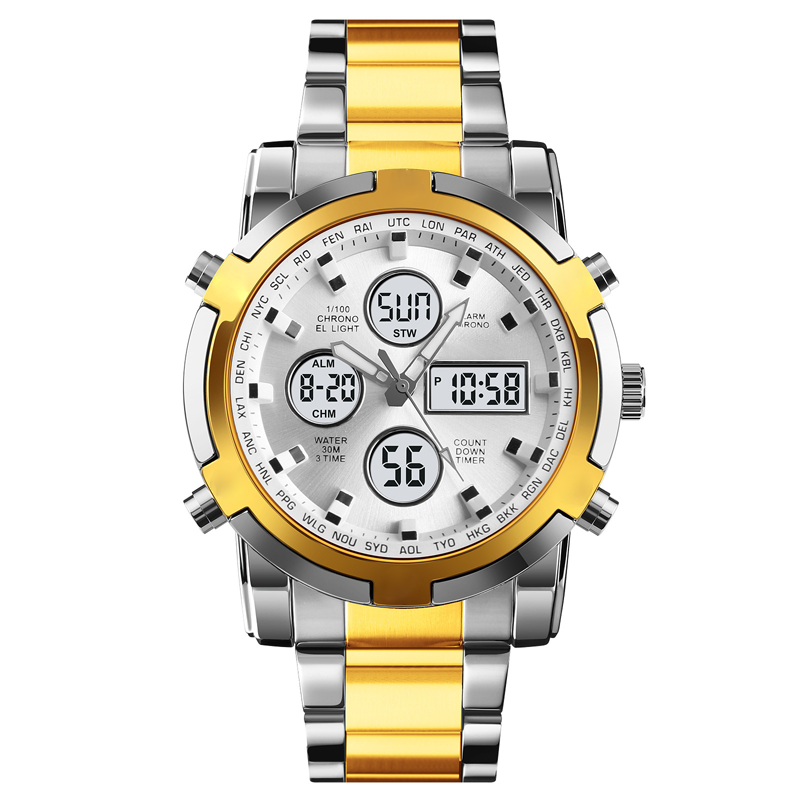 ⏱️ Reloj Militar 48mm con Doble Visualización – Resistente al Agua, Preciso y Estilo Aventurero 🏞️💪