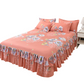 📢 Juego de 3 Piezas de Falda de Cama con Volantes 🛏️