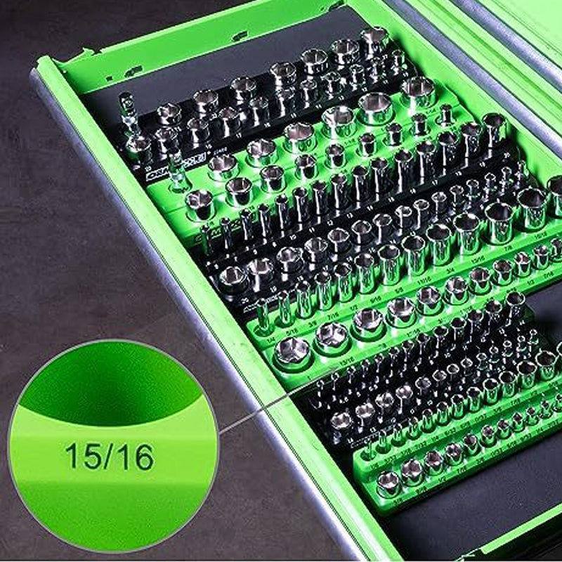Juego de portaenchufes magnéticos de precisión