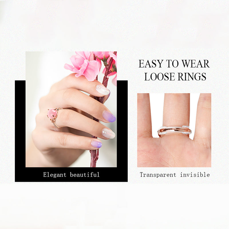 Ajustador de Tamaño Invisible para Anillos Flojos