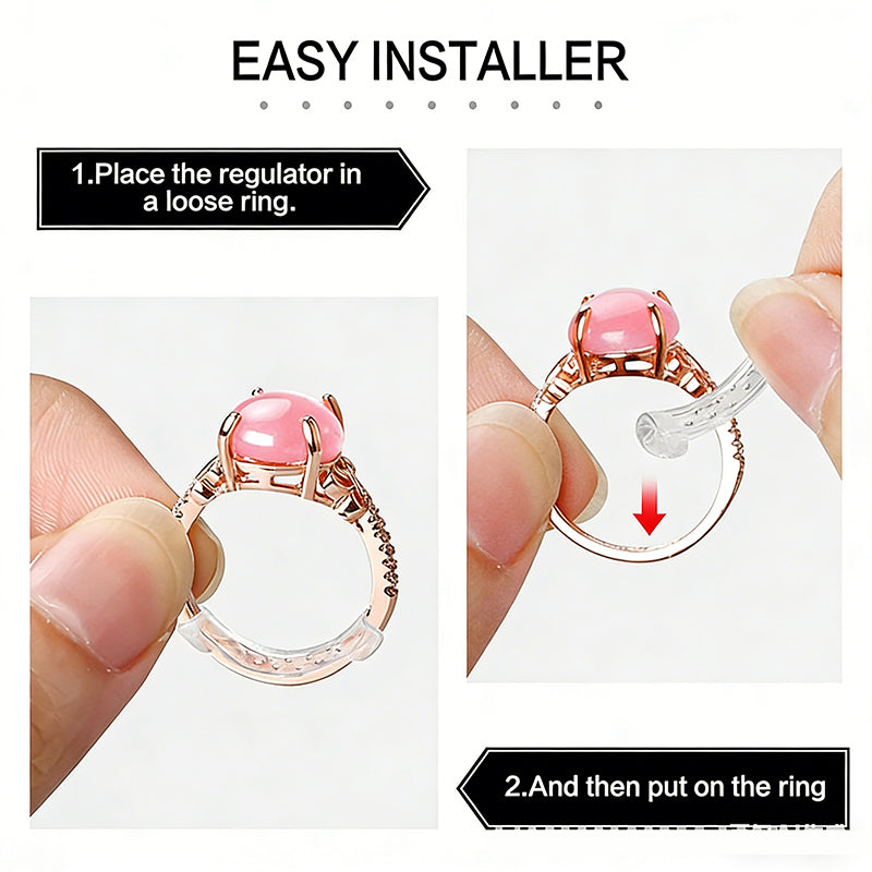 Ajustador de Tamaño Invisible para Anillos Flojos