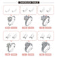 Ajustador de Tamaño Invisible para Anillos Flojos
