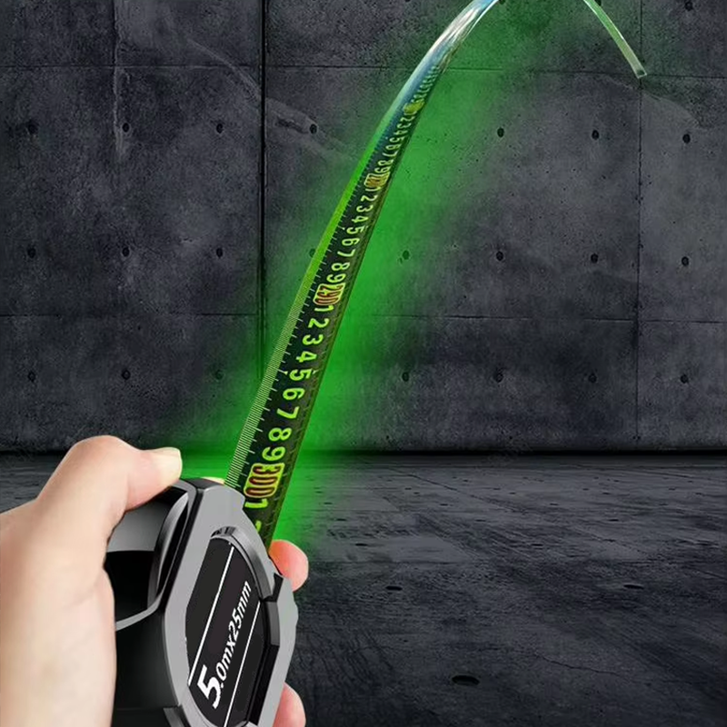 Fluorescent Retractable Tape Measure