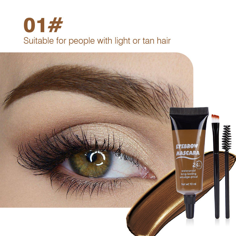 🔥【1° Más Vendido】Cejas que se desvanecen/rozan? Maquilladoras recomiendan!24H+🌟 Natural+🖌️ Cepillo Incluido! Tinte Cejas Waterproof