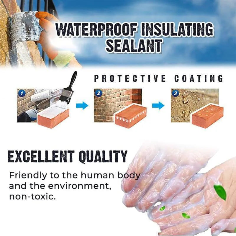 Adhesivo transparente impermeable（Pinceles de Regalo）