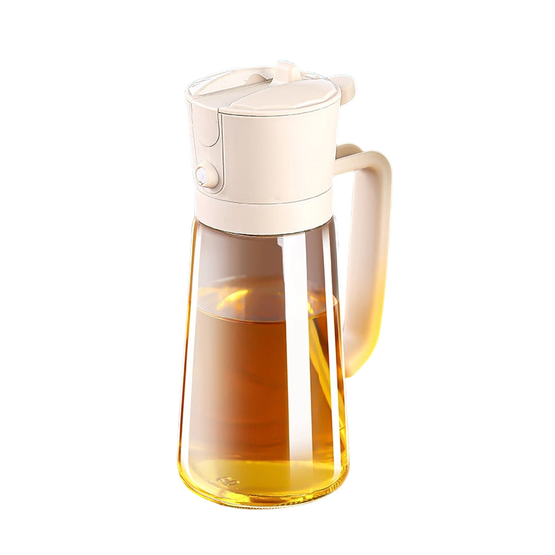 Dispensador de aceite de doble función con boquilla rociadora