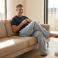 Pantalones Casuales Cómodos para Hombre con Cordón Ajustable