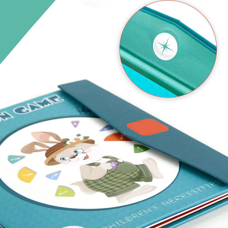 🔥 ¡Último día 50% de descuento!🔥  Tablero de Aprendizaje de Fracciones Magnético para Niños