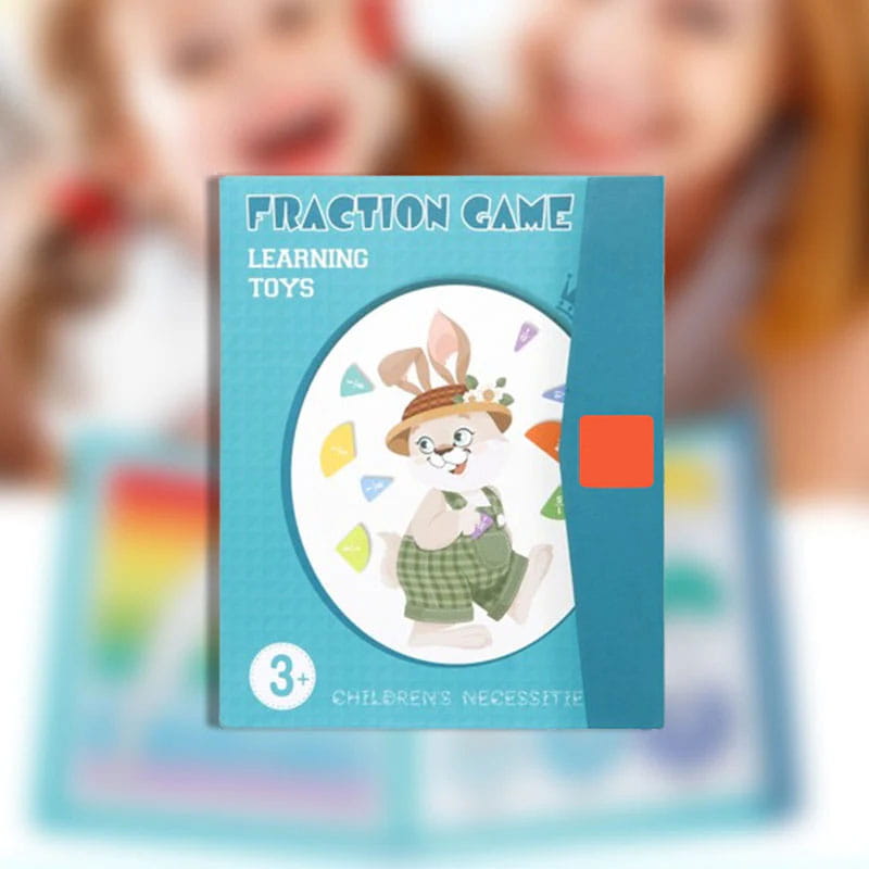 🔥 ¡Último día 50% de descuento!🔥  Tablero de Aprendizaje de Fracciones Magnético para Niños